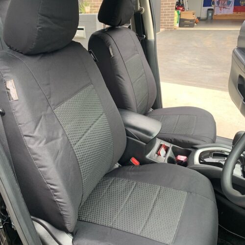 Waterproof Jacquard seat covers fitted to a MG MGS5